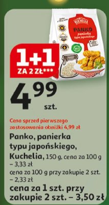 Panko, panierka typu japońskiego, Kuchelia promocja w Auchan