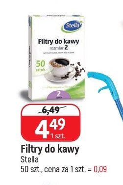 Filtr do kawy roz. 2 Stella pack promocja