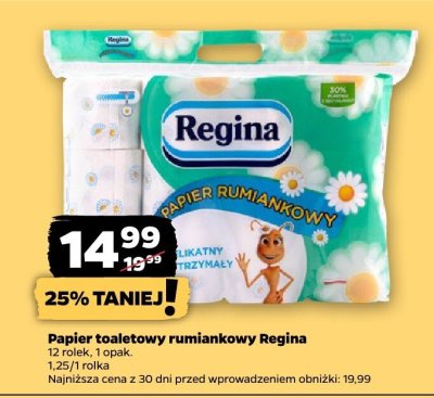 Papier toaletowy rumiankowy 12 szt. promocja w Netto