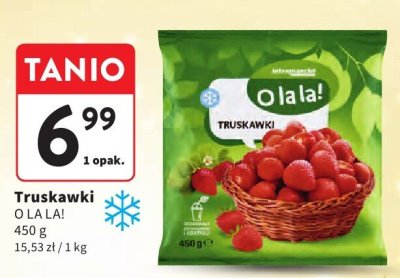Truskawki O LA LA! promocja w Intermarche