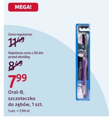 Szczoteczka do zębów promocja w Rossmann