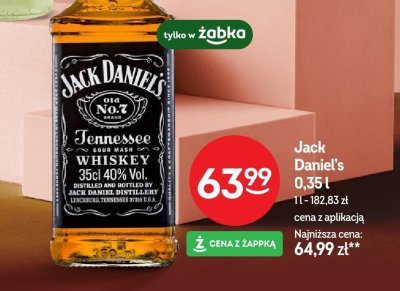 Whisky Jack Daniel's 0,35 l promocja