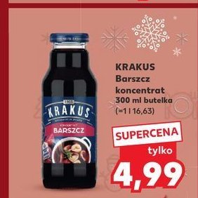 Koncentrat barszczu czerwonego Krakus maspex promocja w Kaufland