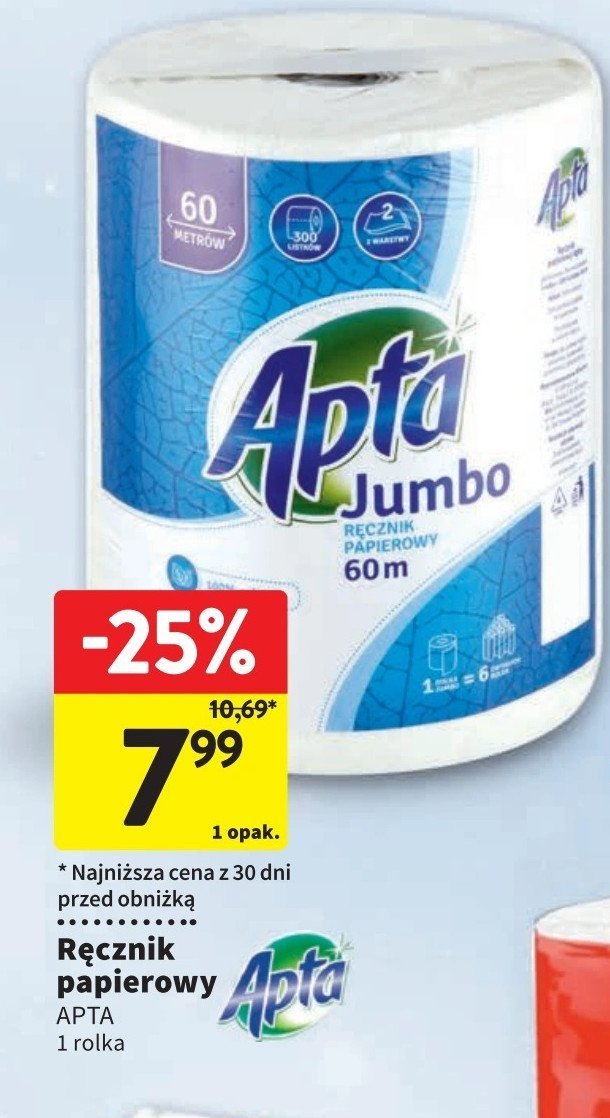 Ręcznik uniwersalny jumbo Apta promocja