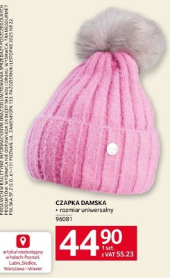 Czapka damska TERBUT promocja w Selgros