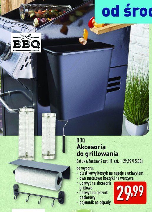 Pojemnik na odpady Bbq promocja w Aldi