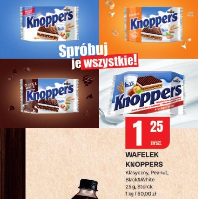 Wafelek Knoppers promocja w Chorten