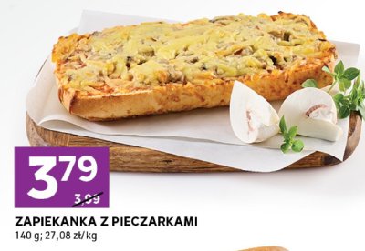 Zapiekanka z pieczarkami promocja w Stokrotka