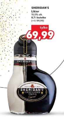 Likier Sheridan's promocja w Kaufland