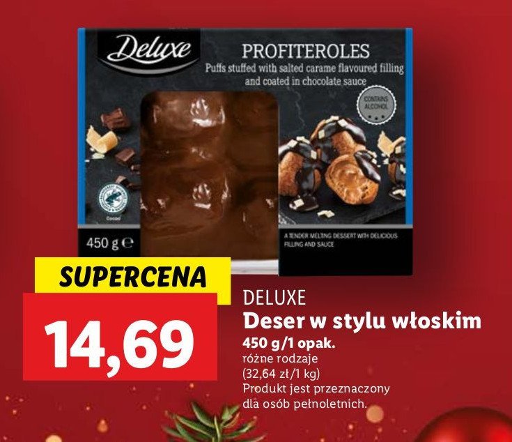 Ptysie profiteroles Deluxe promocja