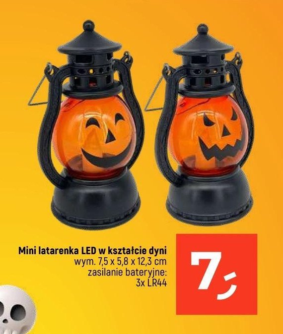 Latarenka mini led dynia promocja