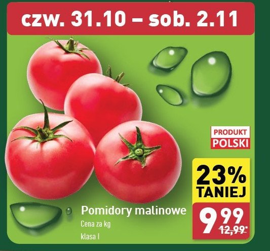 Pomidory malinowe polska promocja