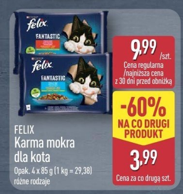 Karma mokra dla kota promocja w Aldi