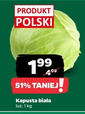 Kapusta promocja w Netto