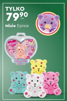 Misie Episie pluszak promocja w Biedronka