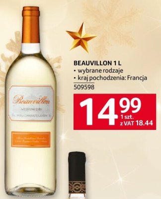 Beauvillon 1 l promocja w Selgros