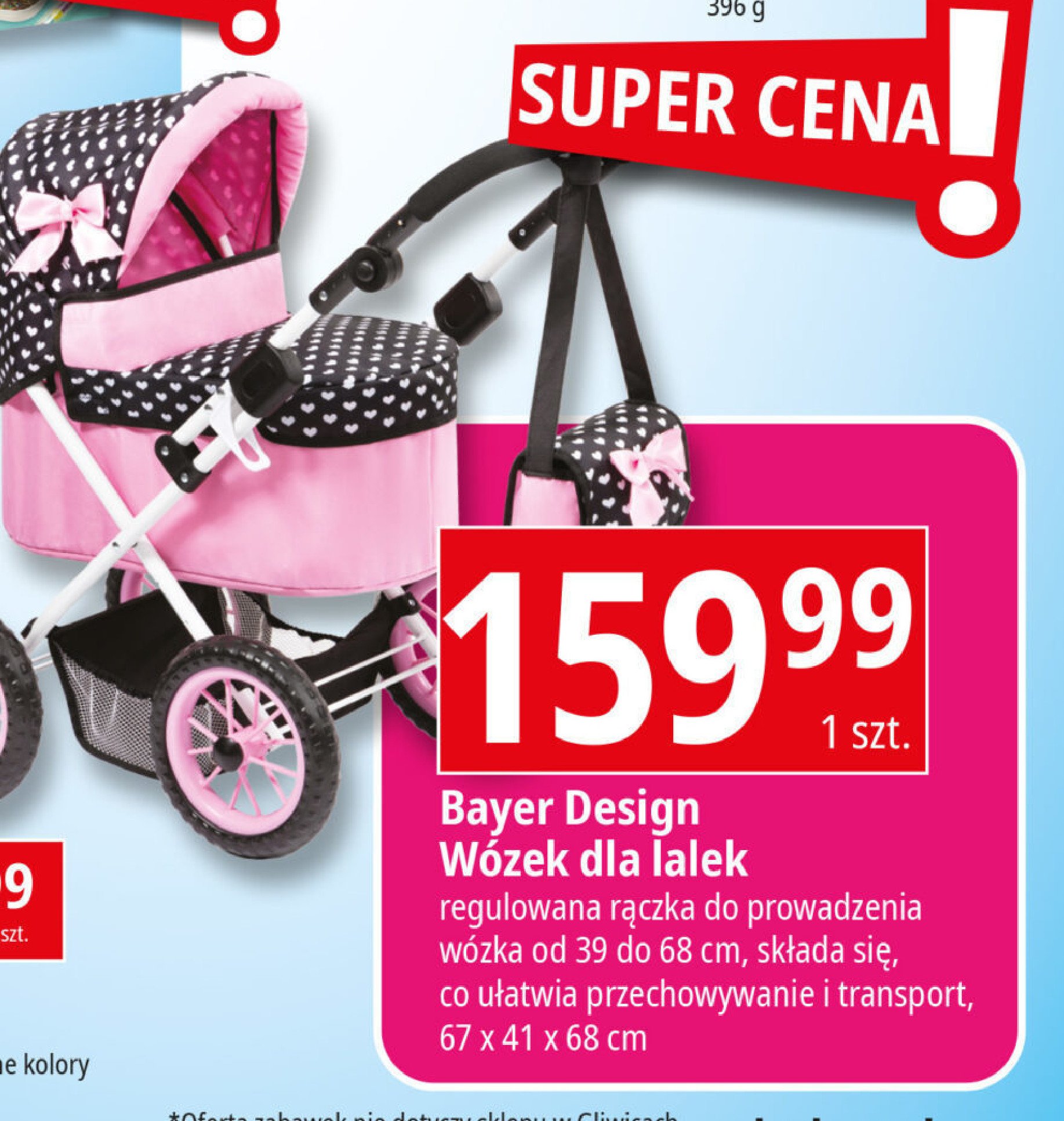 Wózek dla lalek promocja