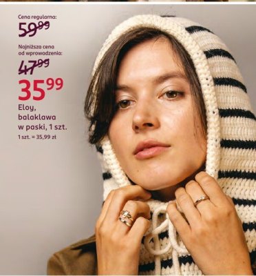 Balaklawa w paski Etoy promocja w Rossmann