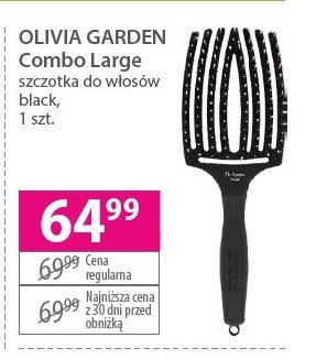 Szczotka do włosów combo large black OLIVIA GARDEN promocja