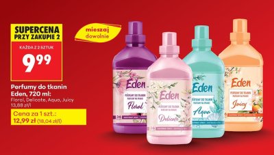 Perfumy do tkanin Eden Aqua 720 ml promocja w Biedronka