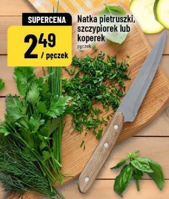 Natka pietruszki, szczypiorek lub koperek POLOmarket promocja w POLOmarket