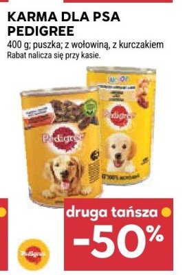 Karma dla psa Pedigree promocja w Stokrotka