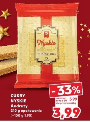 Andruty 210 g promocja w Kaufland