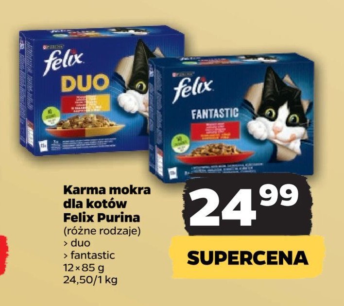 Karma dla kota wiejskie smaki Purina felix fantastic duo promocja