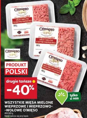 Mięso mielone wieprzowe i wieprzowo-wołowe  promocja w Stokrotka