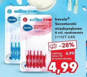Szczoteczki mi臋dzyz臋bowe 3 Bevola promocja