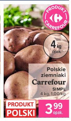 Ziemniaki Carrefour promocja