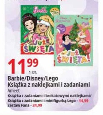 Ksi膮偶ka lego z naklejkami promocja