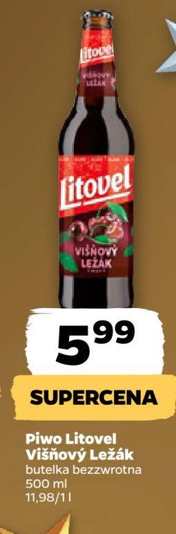 Piwo visnovy lezak Litovel promocja w Netto