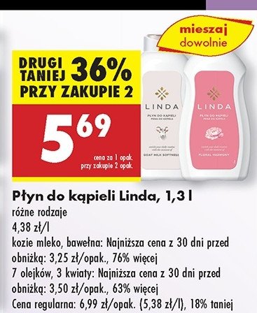 P艂yn do k膮pieli floral harmony Linda promocja