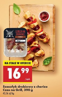 Szasz艂yk drobiowy z chorizo Czas na grill promocja