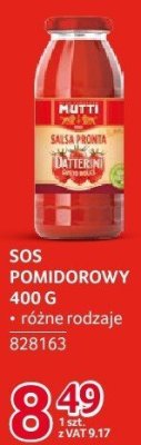 Sos pomidorowy Mutti 400g promocja w Selgros