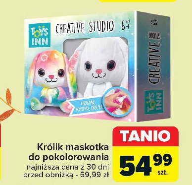 Królik do kolorowania Toys inn promocja