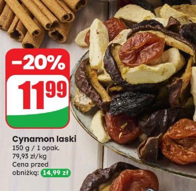 Cynamon laski promocja w Dino
