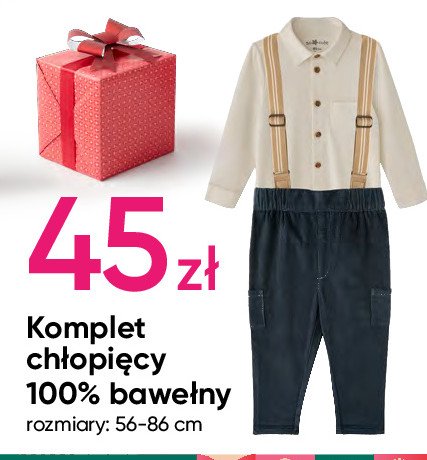 Komplet dzieci臋cy ch艂opi臋cy 56-86 cm promocja