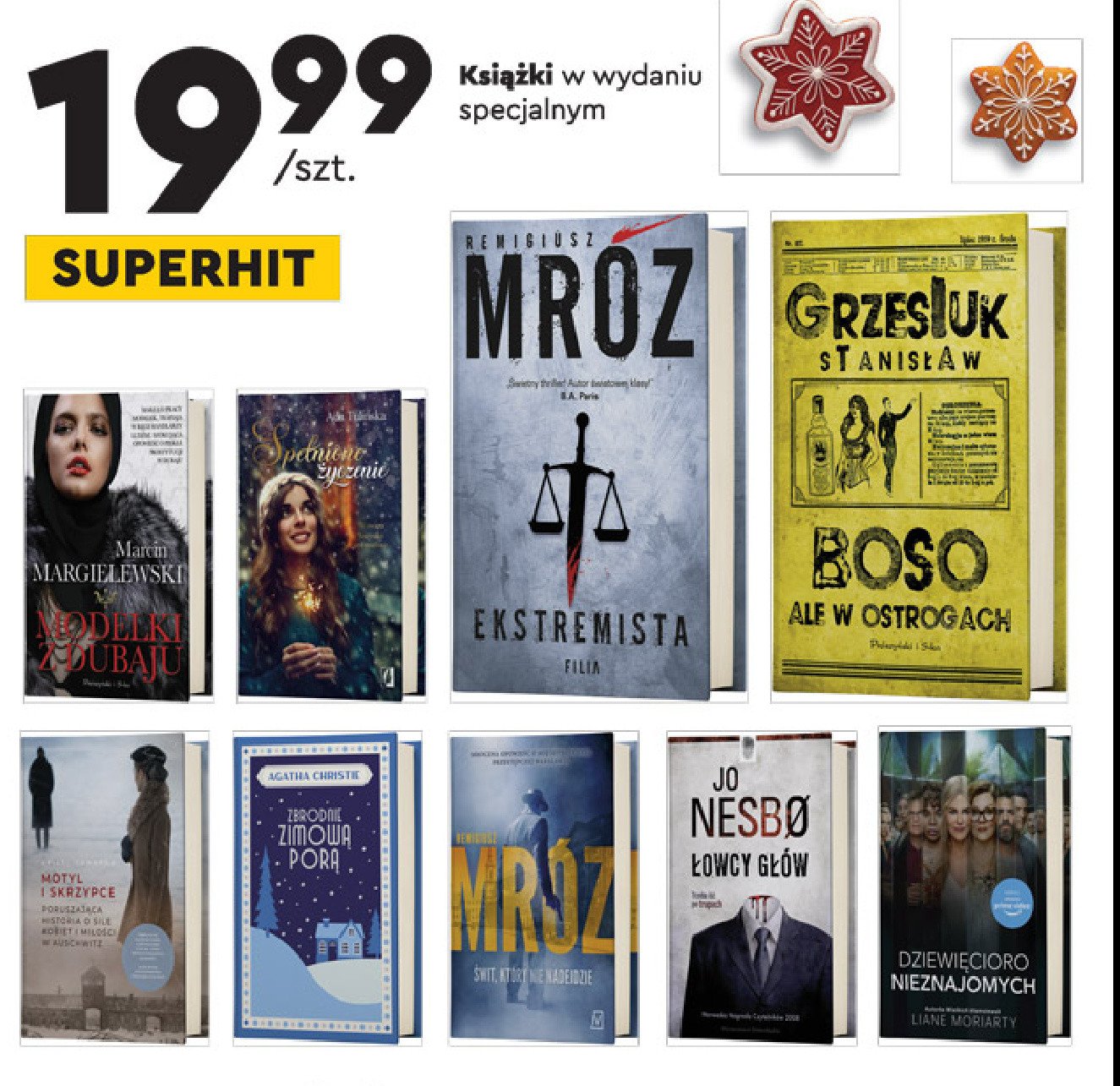 Liane moriarty - dziewi臋cioro nieznajomych promocja