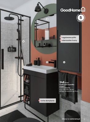 Szafka pod umywalkę stojąca promocja w Castorama