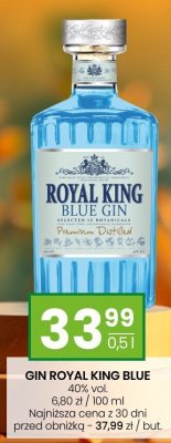 Gin Royal King Blue promocja w Twój Market