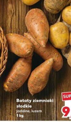 Bataty ziemniaki słodkie jadalne, luzem 1 kg promocja w Kaufland