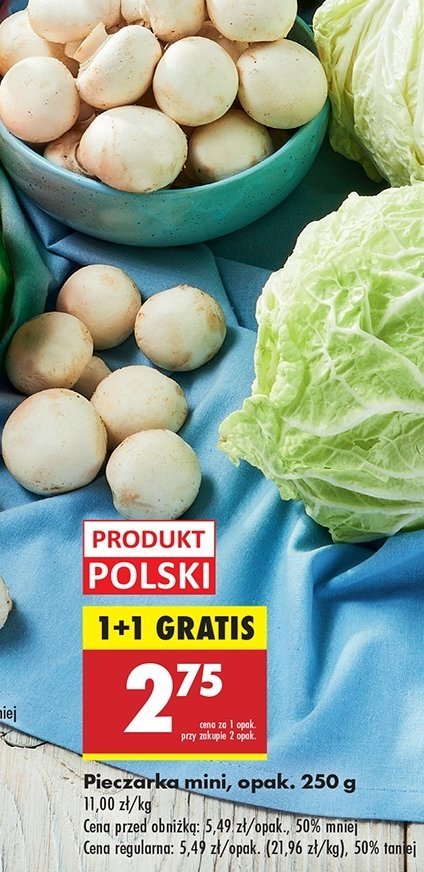 Pieczarki mini promocja