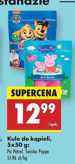 Kule do kąpieli peppa pig promocja w Biedronka