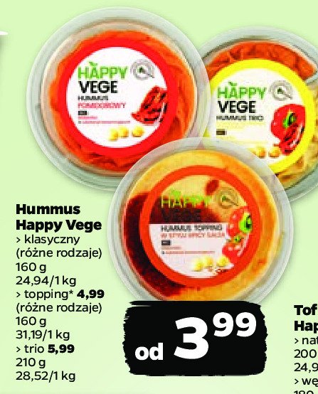 Hummus klasyczny promocja
