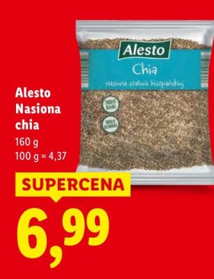 Nasiona chia promocja w Lidl
