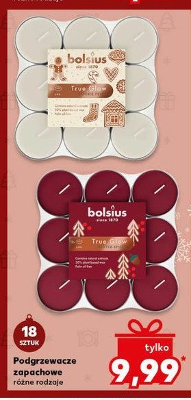 Podgrzewacze zapachowe winter spices Bolsius promocja