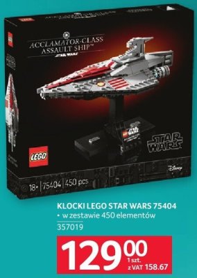Zabawka klocki LEGO STAR WARS 75404 w zestawie 450 elementów promocja w Selgros