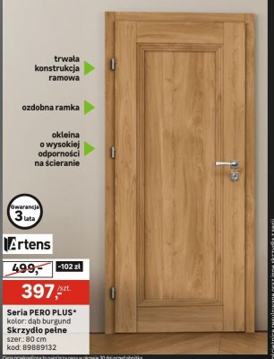 Drzwi skrzydło pokojowe seria PERO PLUS promocja w Leroy Merlin